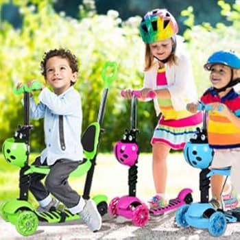 SCOOTER - AJUSTABLE 5 EN 1 PARA NIÑOS